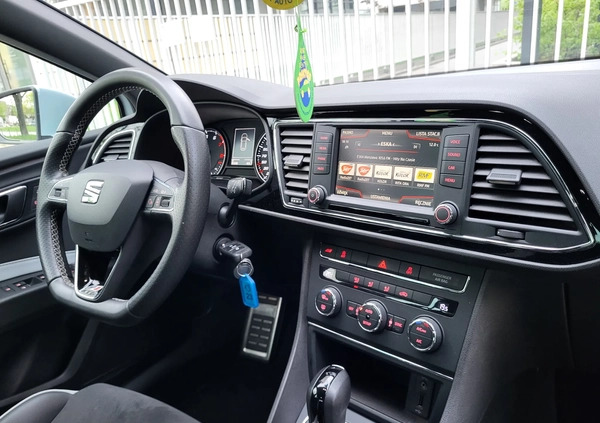 Seat Leon cena 74899 przebieg: 91248, rok produkcji 2016 z Warszawa małe 781